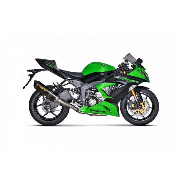 Ligne complète Akrapovic pour Kawasaki ZX6R / ZX6R