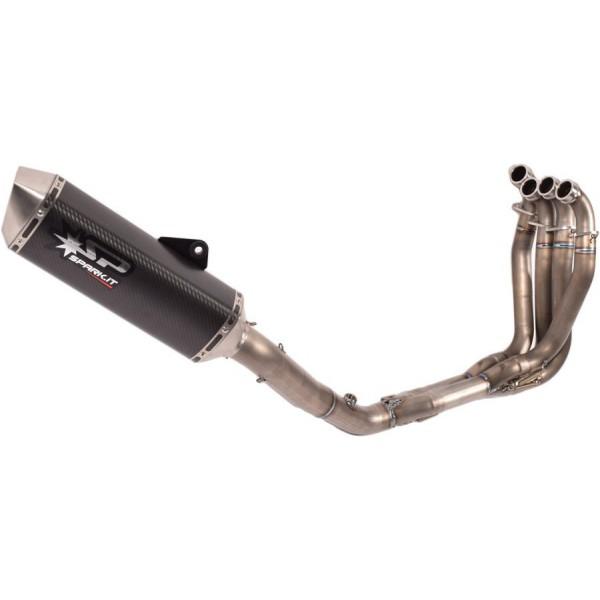 Ligne complète titane Evolution SPARK pour Kawasak