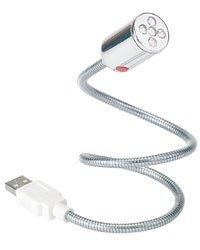 Lampe USB flexible 5 LED blanches