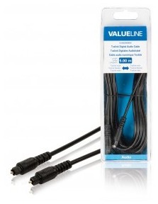 Câble audio numérique Toslink mâle vers Toslink mâ