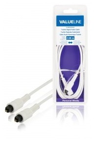 Câble audio numérique Toslink mâle vers Toslink mâ