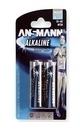 ANSMANN lot de 2 piles mignon LR06 AA 1.5V