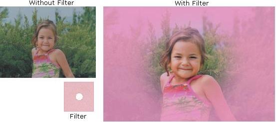 COKIN Filtre A079 Center Spot WA Rose (Soldes)