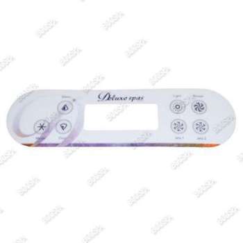 Autocollant pour clavier Deluxe Spas VL700S Autocollant pour clavier Deluxe