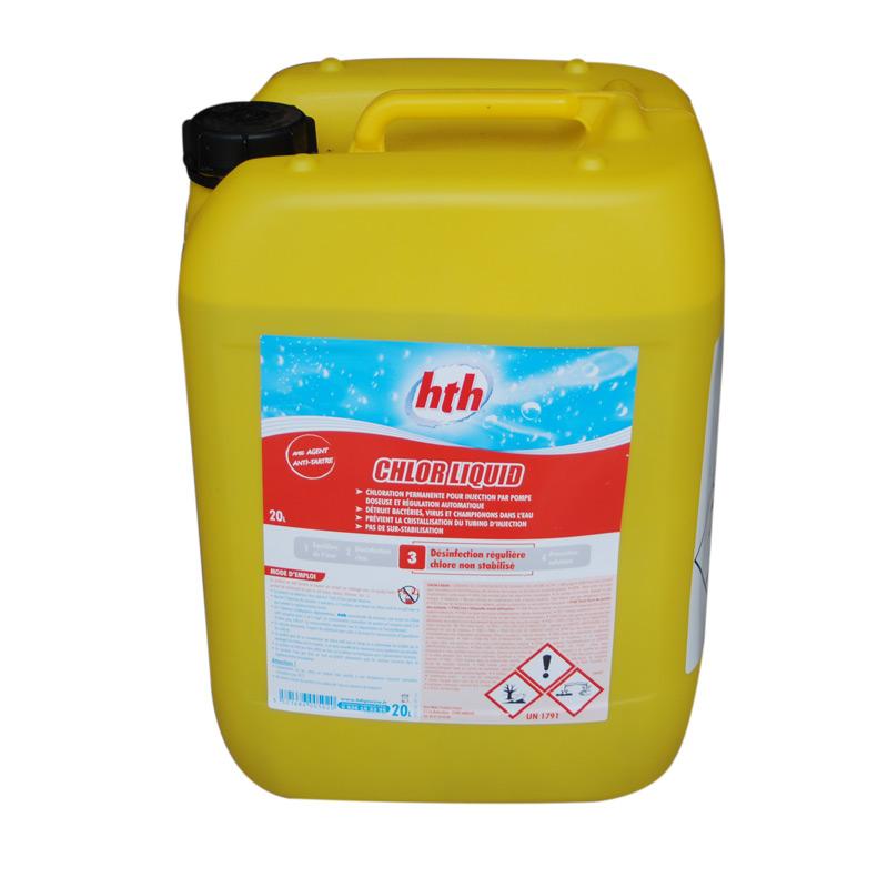 HTH - Chlore liquide - 20L