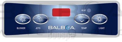 Autocollant pour clavier VL403 Blower-Jets-Temp-Light Autocollant pour clavier VL403