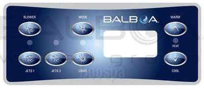 Autocollant pour clavier VL701S Mode-Jets-Blower-Light-Warm-Cool Autocollant pour clavier VL701S