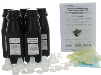BROTHER Fax 2920 - 5 x Kits de recharge toner compatibles BROTHER Fax 2920 - 5 x Kits