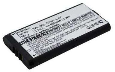 Batterie Nintendo TWL-003 550mAh Batterie Nintendo TWL-003