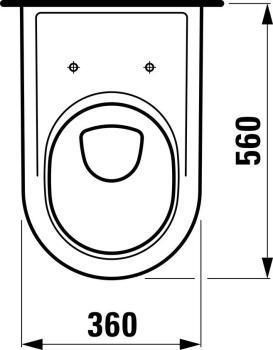 Laufen Pro - Un mur Washdown