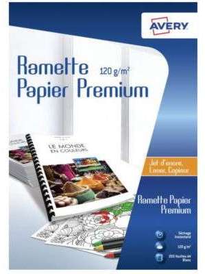 Papier ramette Avery 200 Feuilles de papier premiu