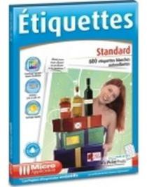 Papier créatif Micro Application etiquettes standa
