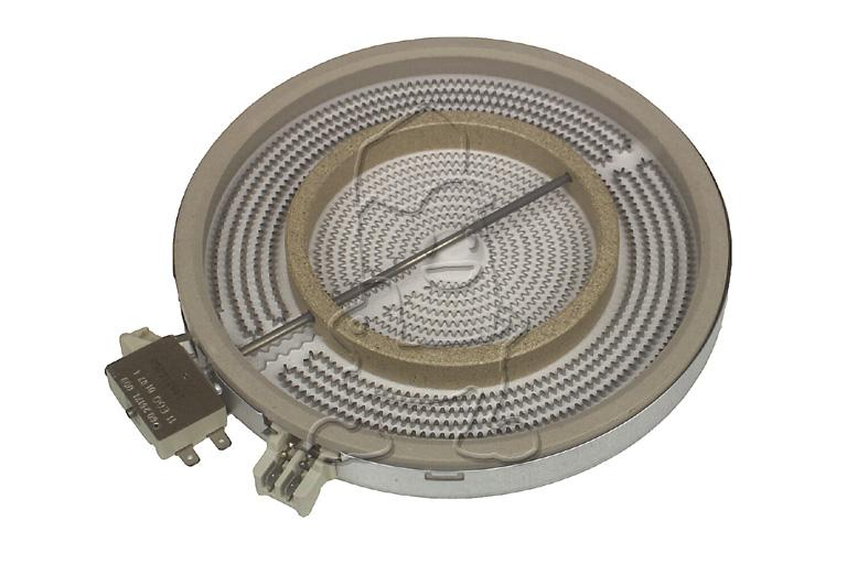 Plaque halogène 230mm (diam.ext) 2200/750w Cuisinè