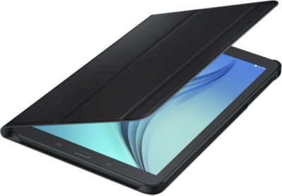 Etui tablette Samsung Book Cover Tab E noir Etui tablette Samsung Book