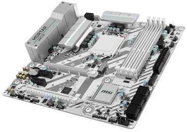 MSI B250M MORTAR ARCTIC - Carte-mère - micro ATX -