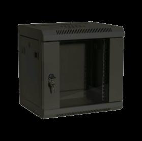 Mini coffret informatique 9U noir largeur 35 cm
