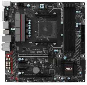 MSI B350M MORTAR - Carte-mère - micro ATX - Socket