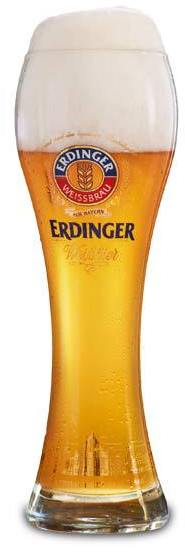 Verre à bière Erdinger Weissbier 50cl - Verre 50cl Verre à bière Erdinger Weissbier