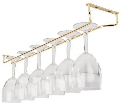 Support verres à pied en laiton 610mm