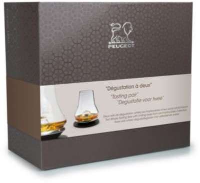 Coffret Peugeot Deux sets de dégustation whisky Coffret Peugeot Deux sets