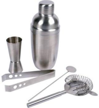 Coffret cocktail Essentielb cocktail inox brossé 5 Coffret cocktail Essentielb