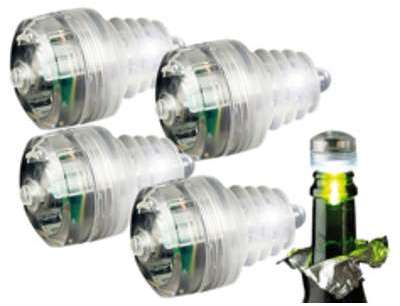 Bouchon à LED 7 Couleurs - x4 Bouchon à LED 7 Couleurs -