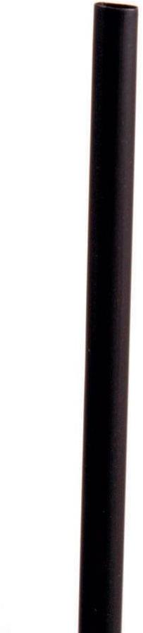 Petite paille chalumeau noire 12,5 cm Ø 0,5cm - Lo