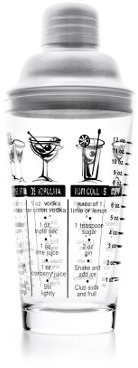 Lot 2 Shaker en Verre 500 ml Ibili 734100 - H.24 x