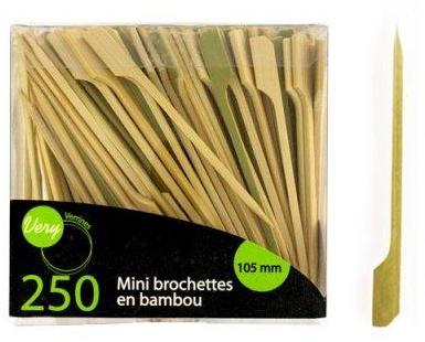 Mini-Brochettes en Bambou 10,5 cm Very Verrines (x