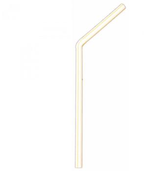 Chalumeau / paille colorée flexible 23cm Ø 0,6cm -
