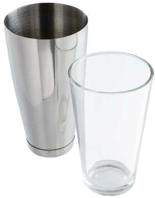 Shaker type Boston et verre APS
