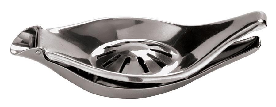 Presse-citron à bec verseur - Inox 18 10 - Presse-citron Presse-citron à bec verseur