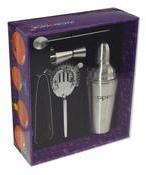 Coffret kit cocktail 3 ustensiles en inox OPEN BAR Coffret kit cocktail 3 ustensiles
