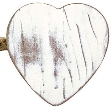 Embrasse bois aimantée Arly crème 55 x 55 mm