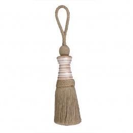 Embrasse pompon Masaï Jute
