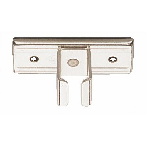 Support simple de plafond pour tringles à rideaux