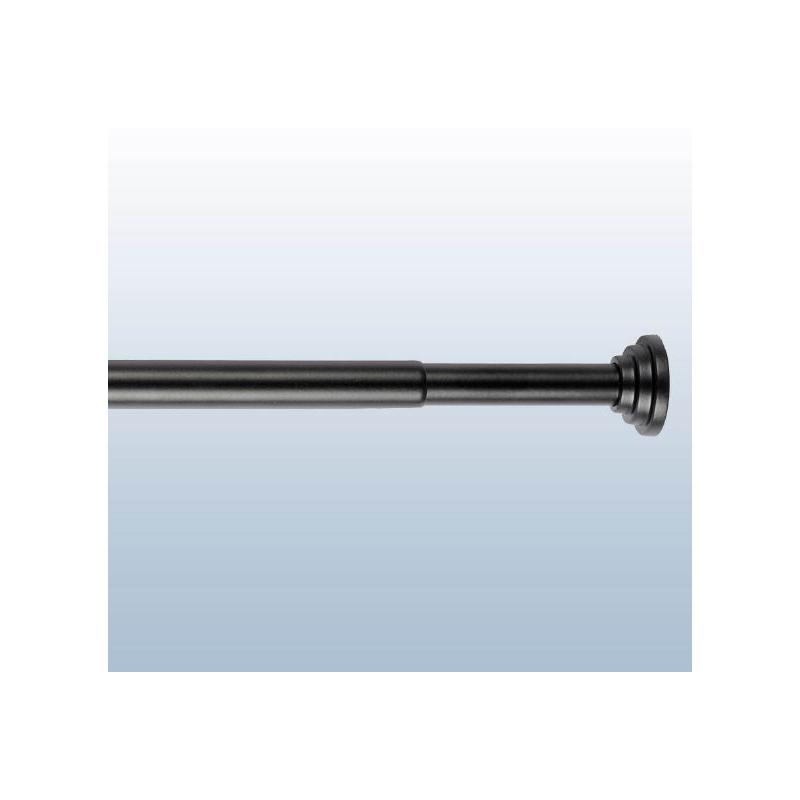 Tringle extensible entre 2 murs sans percage (Noir