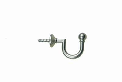 Crochet dembrasse rideaux rideau Boule 50mm Nicke