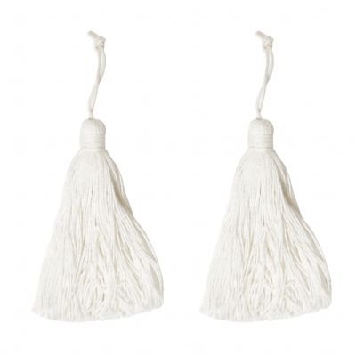 Lot De 2 Glands De Clé Pompon - V Créations By Van