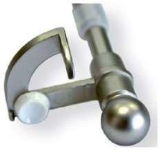 Tringle vitrage autobloquante sans percage (Nickel Tringle vitrage autobloquante
