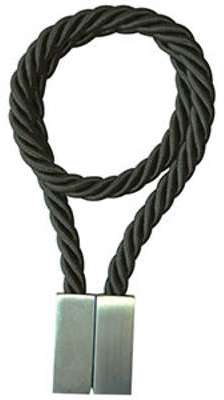 Embrasse aimantée cordou anthracite