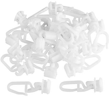 Buttinette Glissières de rideaux, blanc