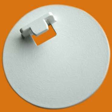 2 Cales Ø 60mm pour coffre sans rainure et support