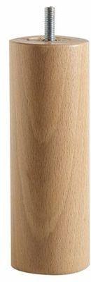 Pieds de sommier forme cylindre, haut. 15 cm (lot