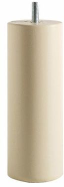 Pieds de sommier forme cylindre, haut. 20 cm (lot