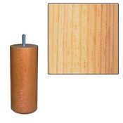 Jeu de 4 pieds de lit cylindre Naturel 70x170mm