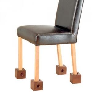 Lot de 4 réhausseurs de chaise blox