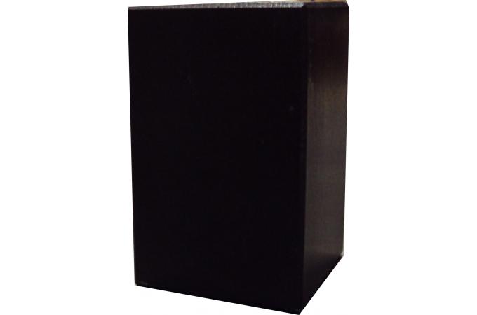 Lot de 4 pieds de Lit carrés Wenge H.15cm Declikde
