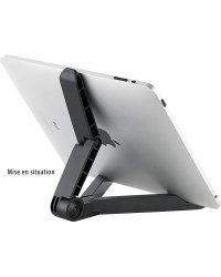 Pied de support pliable pour iPad, tablette PC etc
