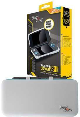 Accessoire Steelplay Housse en silicone blanche 2DS Accessoire Steelplay Housse